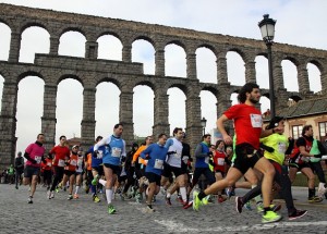 La Monumental llenará de corredores el centro de Segovia el 12 de febrero