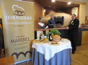 El mejor lechazo de Sacramenia en el Restaurante Maribel de Segovia