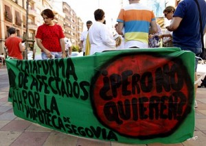 Segovia «sufrió» 182 ejecuciones hipotecarias en 2014