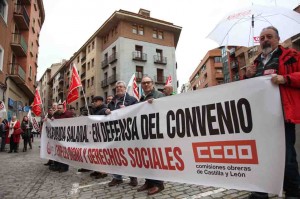 Los sindicatos reivindican la importancia de los convenios colectivos