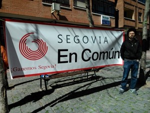 Rubén Rincón, candidato por `Segovia en Común´ a la alcaldía de la capital