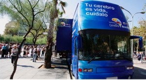 El autobús informativo de la Semana del Cerebro 2018 llega a Segovia