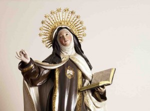 Una escultura de Santa Teresa, pieza del mes en el Museo de Segovia