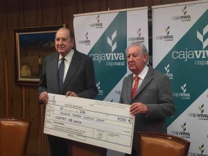 La campaña de Cajaviva Caja Rural ‘valores por encima del valor’ recauda 4.000 euros