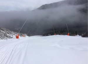 El viernes se abrirán al público las pistas de esquí de La Pinilla