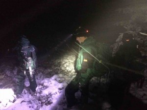 Rescatados dos excursionistas en Peñalara