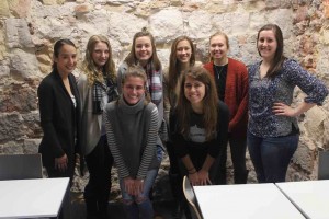 Alumnos norteamericanos practican en Segovia la ‘Inmersión cultural exprés’