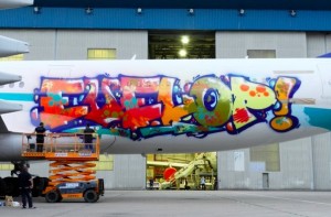Graffiti de altos vuelos