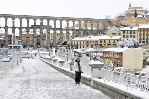 Segovia se prepara para la nieve