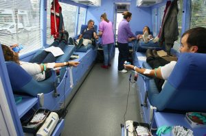Jornadas de donación de sangre durante el mes de septiembre