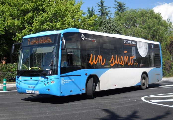 Servicios mínimos en el transporte público de Segovia