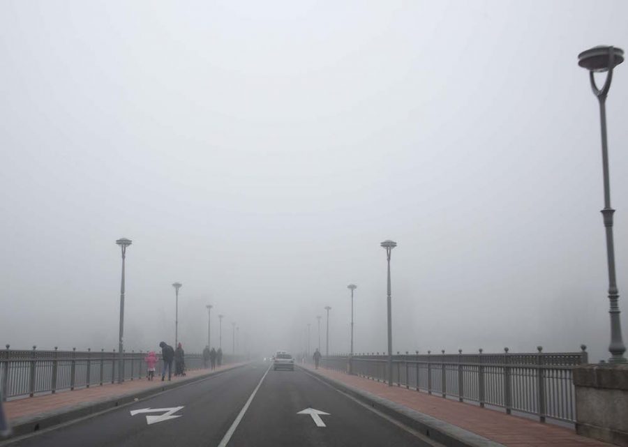 La niebla dificulta el tráfico en la A-1 entre Castillejo y Honrubia