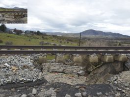 Cortada hasta el miércoles la línea Cercedilla-Segovia