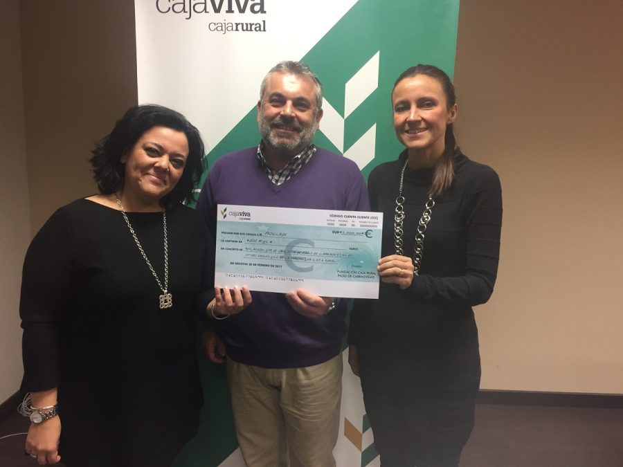 Proclade recibe 2.000 euros de la Fundación Caja Rural