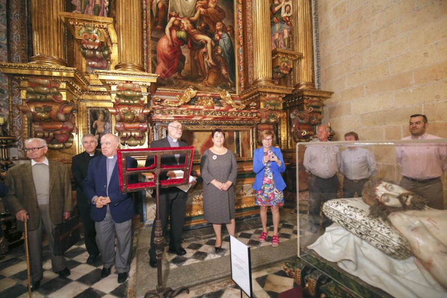La capilla del Cristo Yacente de la catedral de Segovia como nueva