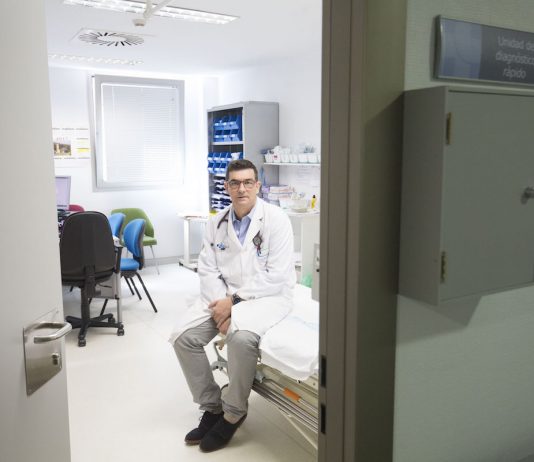 orge Elizaga, jefe del Servicio de Medicina Interna del Hospital General de Segovia