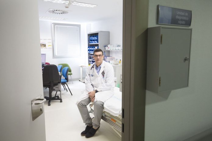 orge Elizaga, jefe del Servicio de Medicina Interna del Hospital General de Segovia