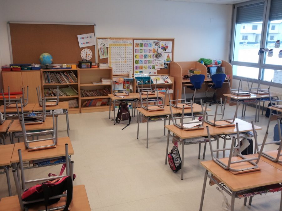 El Espinar: colegio saturado