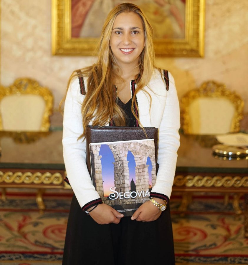 Antonella Carducci, nueva Joven Embajadora de Segovia