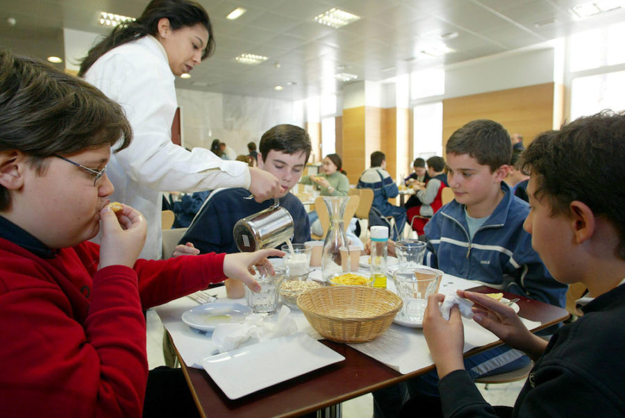Un notable alto para los comedores escolares de Segovia