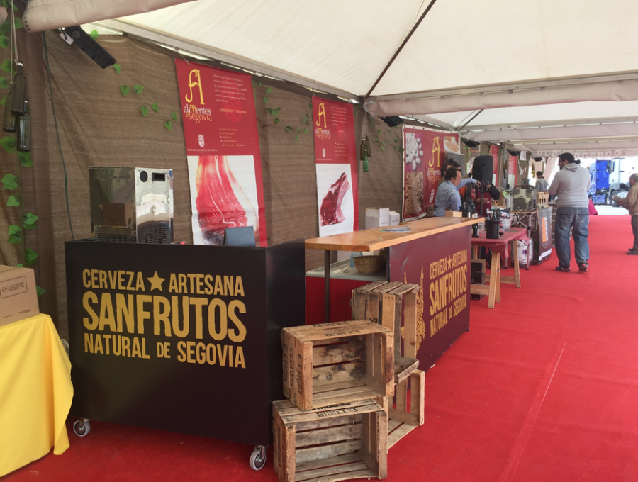 Alimentos de Segovia fomenta la participación de 11 productores de cerveza y vino en la Feria de Cuéllar