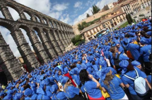 Más de 3.000 mujeres se unen a la XI Marcha de Mujeres de Segovia