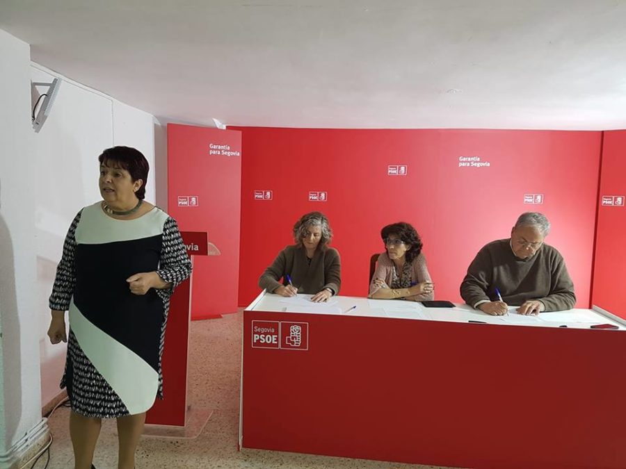 Clara Luquero volverá a ser candidata del PSOE a la Alcaldía de Segovia