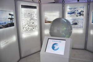 Exposición ‘El Ártico se rompe’ organizado por La Caixa en la Plaza de Toros