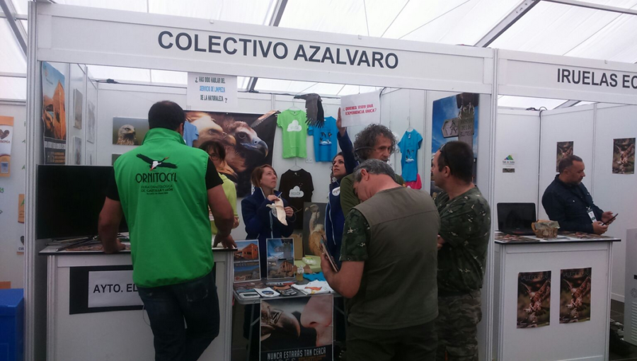 El Colectivo Azálvaro asiste a la I Edición de la Feria Ornitológica de CyL
