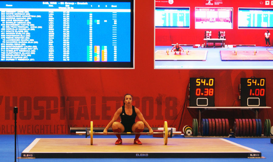 La segoviana Julia Martínez, octava en el mundial de halterofilia máster