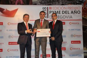 Copese gana el premio Pyme del Año de Segovia 2018