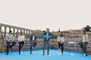 El Partido Popular de Segovia presenta la candidatura del PP a las Cortes de Castilla y León