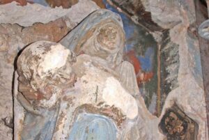 La Junta restaura la Virgen de la Piedad de Santa Eulalia