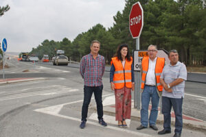 La Junta invierte unos 1,1 millones de euros en obras de mejora de la CL-602 entre Cuéllar y Valladolid