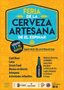 El Espinar celebra la “Feria de la Cerveza Artesana”