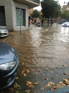 Las tormentas dejan 35,8 litros de agua y 705 rayos en Segovia