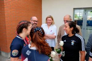 La Junta de Castilla y León respalda el VIII Torneo de Rugby Femenino contra la violencia de género