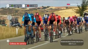 Dispositivo especial de tráfico por el paso por Segovia de la Vuelta Ciclista a España