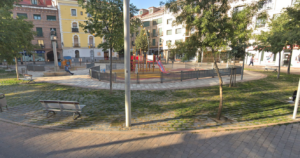 Obras de mejora de la plaza de Somorrostro y en el Jardín Botánico