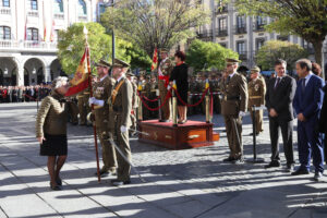 Por Santa Bárbara, Jura de Bandera para personal civil en Segovia