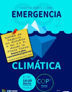 Marcha por el clima: Emergencia climática