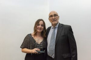Alicia Márquez, premio a «Profesora Ana de Paz»