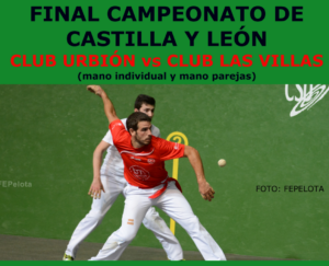 Finales del Campeonato de Castilla y León de pelota a mano