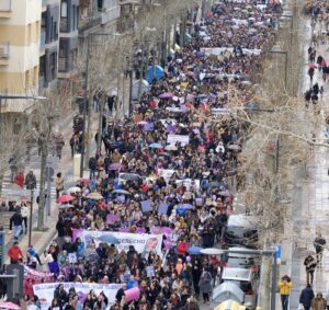 Unas 35.000 personas reclaman en las calles de Castilla y León igualdad entre hombres y mujeres