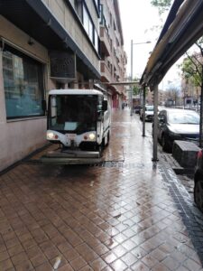 Se incrementan las tareas de desinfección por las calles de Segovia