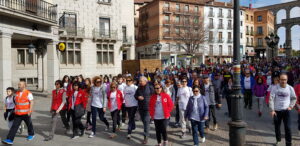 Más de 500 personas participaron en la IV Marcha Solidaria de Cruz Roja