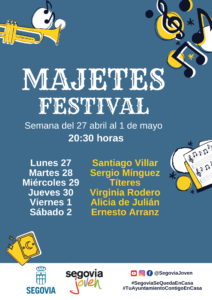 «Majetes Festival», la cita diaria con los artistas de Segovia
