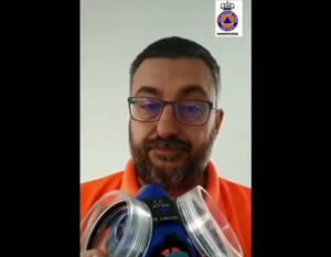 Protección Civil de Cantalejo informa sobre la capacidad de filtrado de las mascarillas