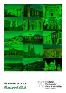 Los edificios de Castilla y León se iluminan de verde