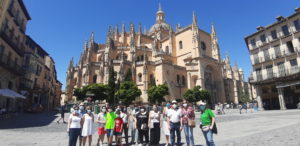 Magnifica respuesta de los sanitarios a las visitas guiadas ofrecidas por Segovia Imperdible